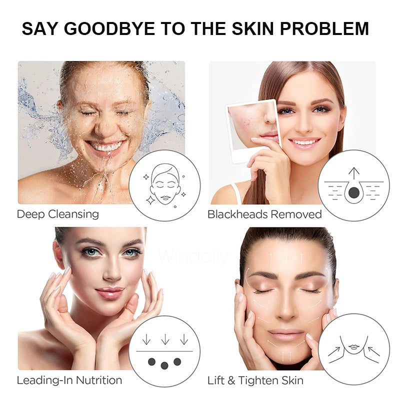 Ultrasonic Skin Scrubber Device (2026 Model)