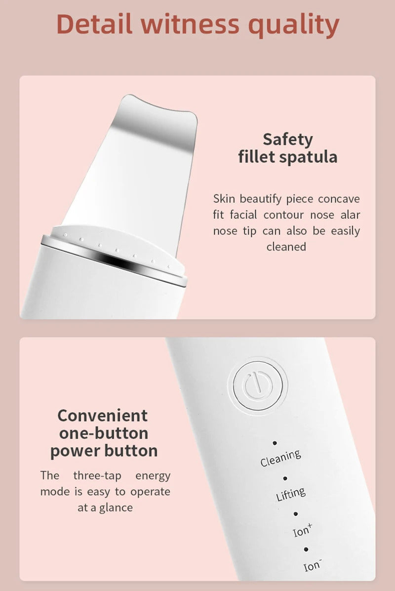 Ultrasonic Face Spatula