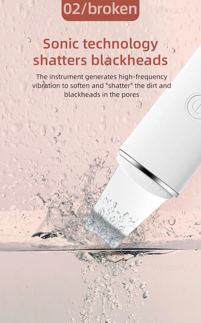 Facial skin cleanser device