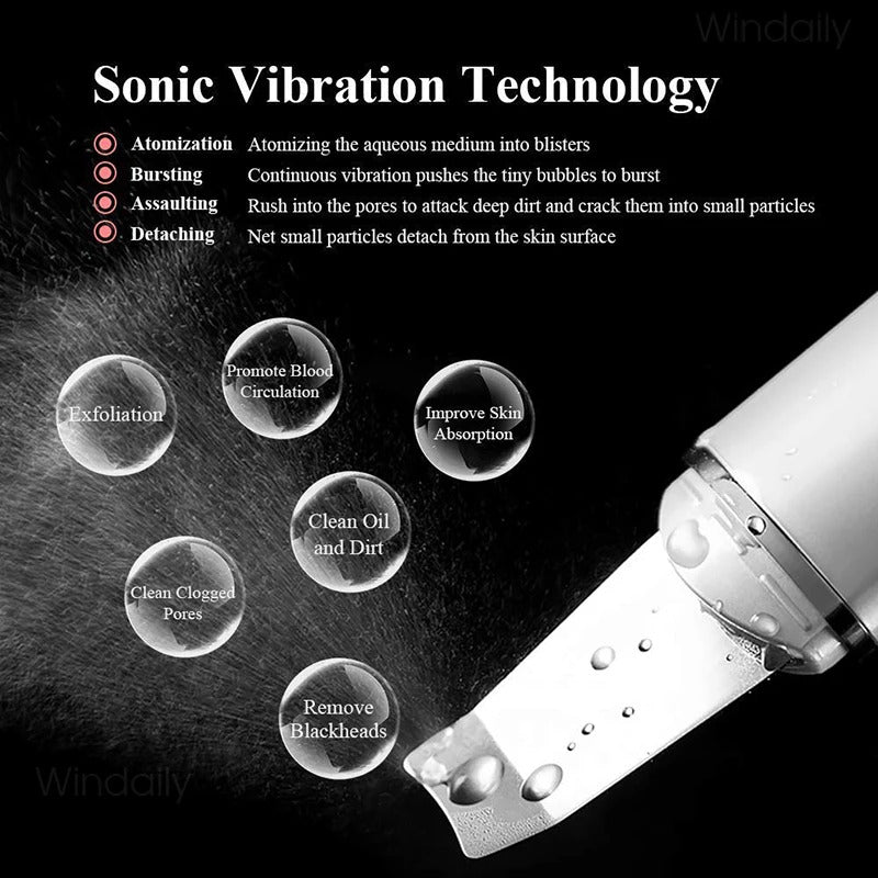 Ultrasonic Face Scrubber